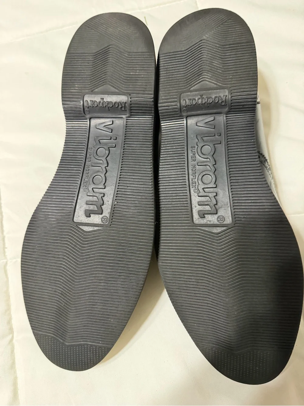 Rockport leather tassel
